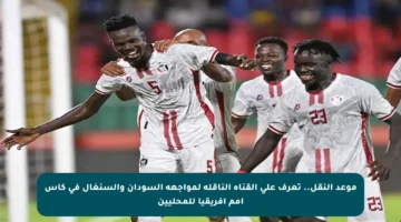 موعد النقل.. تعرف على القناة الناقلة لمواجهة السودان والسنغال في كأس أمم إفريقيا للمحليين